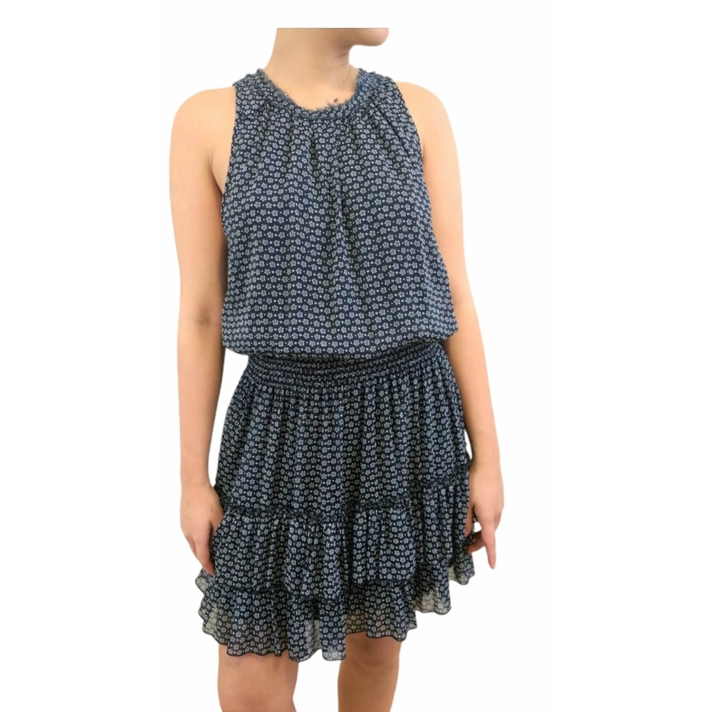 NWOT Forever 21 Floral Blouson Ruffle Layered Dress Size S
